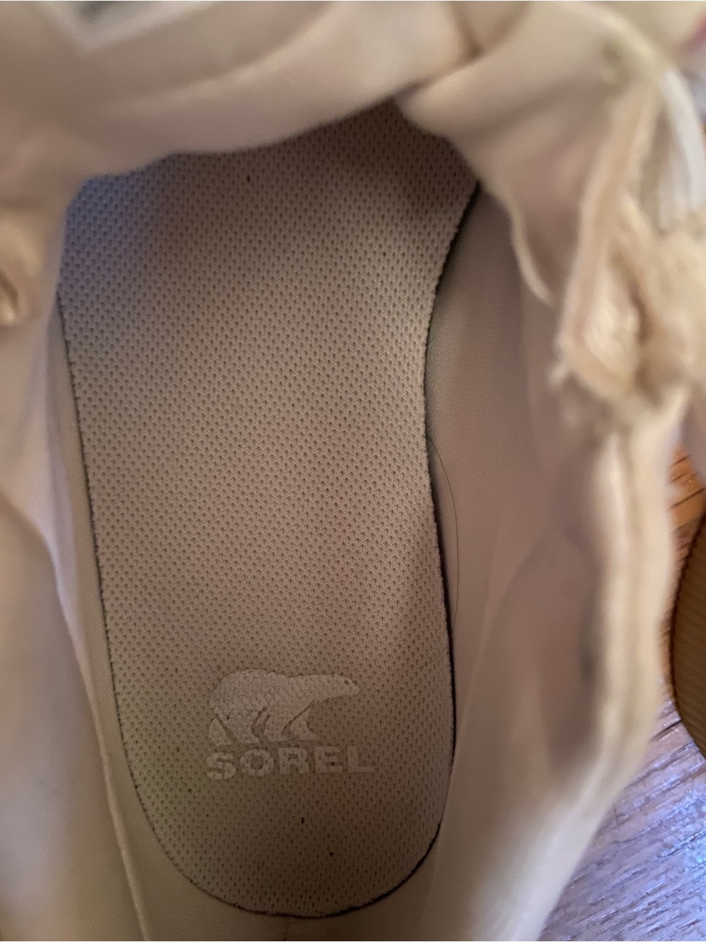 SOREL Women's Cream Sneakers - Picture 6 of 6